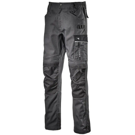 Diadora Easywork Performance coal Bundhose schwarz – grau