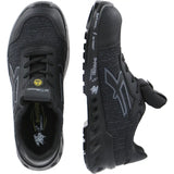 U-Power Scott Leve S1P Sicherheitshalbschuhe rot – schwarz