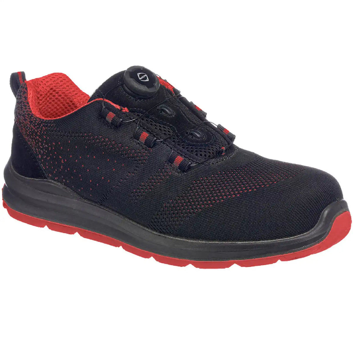 Portwest FT08 CompositeLite-Portwestschw./ro S1P Halbschuh schwarz – schwarz