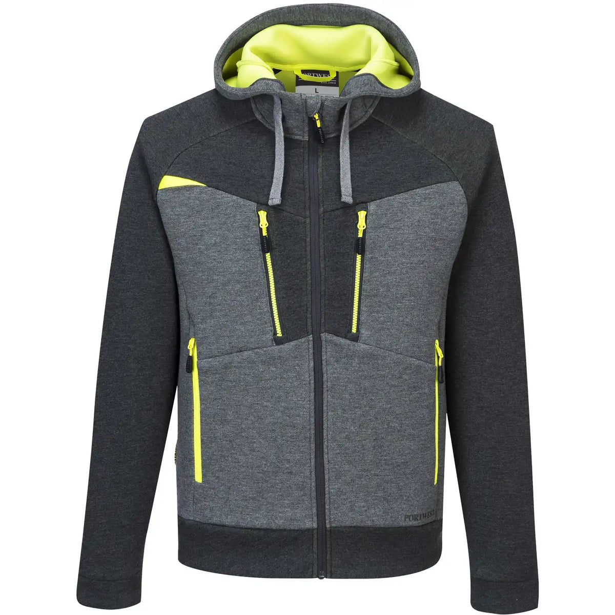 Portwest DX472 DX4 Kapuzen-Sweatjacke – metal grey