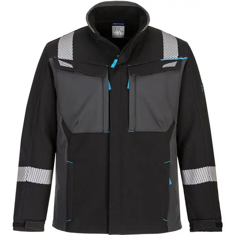 Portwest FR704 WX3FR Multinorm Softshelljacke schwarz – schwarz