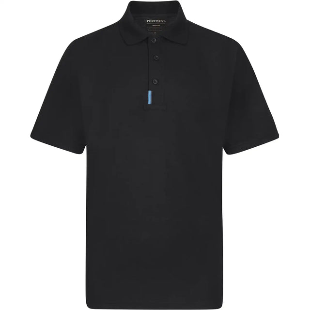 Portwest T720 WX3 Polo-Shirt – schwarz