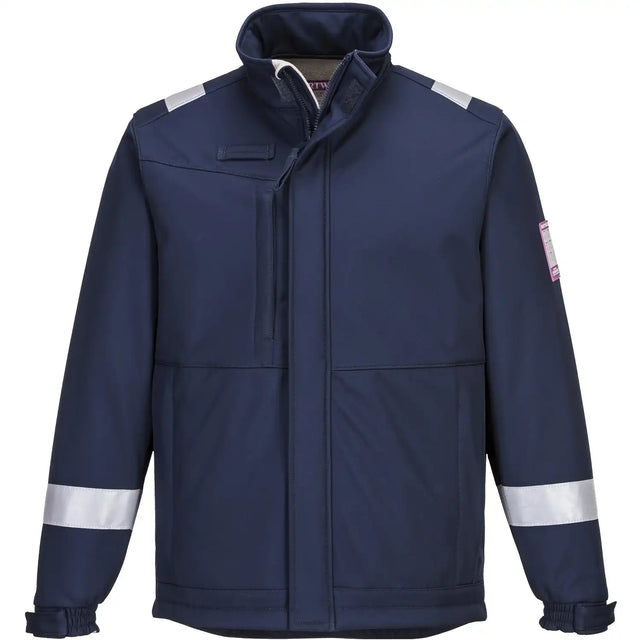 Portwest Multinorm Softshelljack MV73 Modaflame ma blau – blau