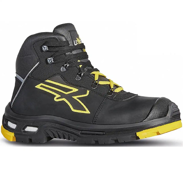 U-Power Cosmo Bau&Buil S3 Sicherheitshochschuh schwarz – schwarz