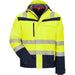 Nitras Warnschutz Winter Softshellj Motion TEX VIZ – gelb/marine