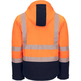 Nitras Warnschutz Winter Softshellj Motion TEX VIZ – orange/marine