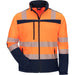 Nitras Motion TEX VIZ Warnschutz Softshelljacke 7172 – orange/marine