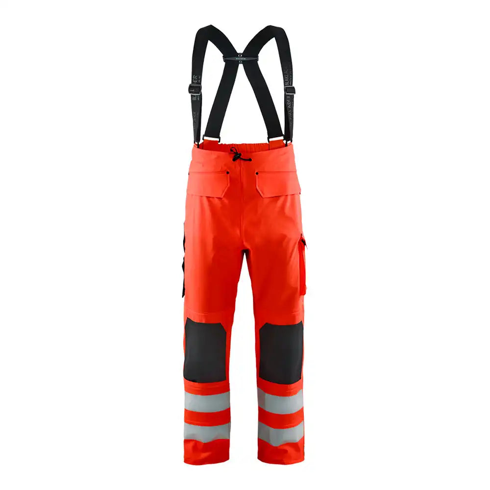 Blåkläder 1302 Level 2 Warnschutz-Regenhose – rot