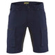 Blåkläder 1449 Service-Shorts Stretch – marine/schwarz