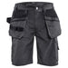 Blåkläder 1526 Handwerker Shorts Lightweight – dunkelgrau/schwarz
