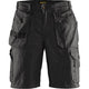 Blåkläder 1534 Canvas Handwerker-Shorts – schwarz