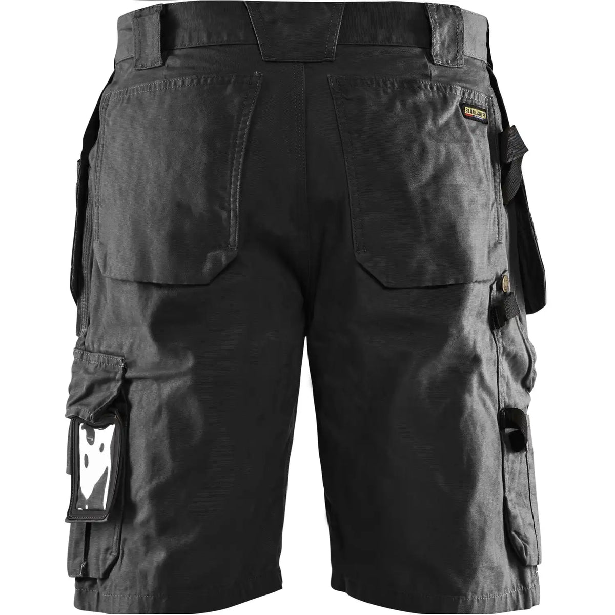 Blåkläder 1534 Canvas Handwerker-Shorts – schwarz