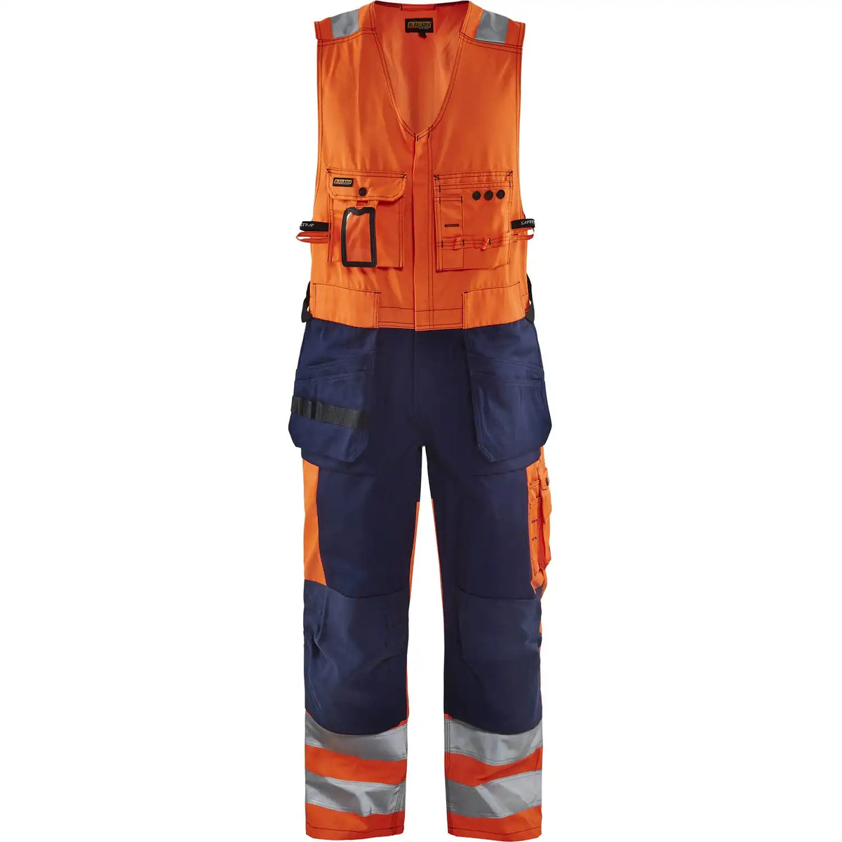 Blåkläder 2653 Warnschutz Kombihose – orange/marine