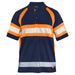 Blåkläder 3338 Warnschutz Polo-Shirt – marine/orange