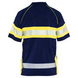 Blåkläder 3338 Warnschutz Polo-Shirt – marine/gelb