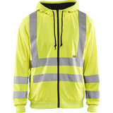 Blåkläder 3346 Warnschutz Kapuzen-Sweatjacke – gelb