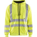 Blåkläder 3346 Warnschutz Kapuzen-Sweatjacke – gelb
