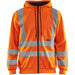 Blåkläder 3346 Warnschutz Kapuzen-Sweatjacke – orange