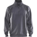 Blåkläder 3365 Sweater mit Half-Zip – grau