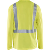 Blåkläder 3383 Warnschutz Langarmshirt UV-Schutz – gelb