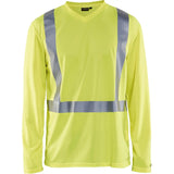 Blåkläder 3383 Warnschutz Langarmshirt UV-Schutz – gelb