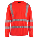 Blåkläder 3385 Warnschutz Langarm-Shirt – hellrot