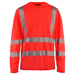 Blåkläder 3385 Warnschutz Langarm-Shirt – hellrot