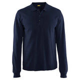 Blåkläder 3388 Langarm Polo-Shirt – marine