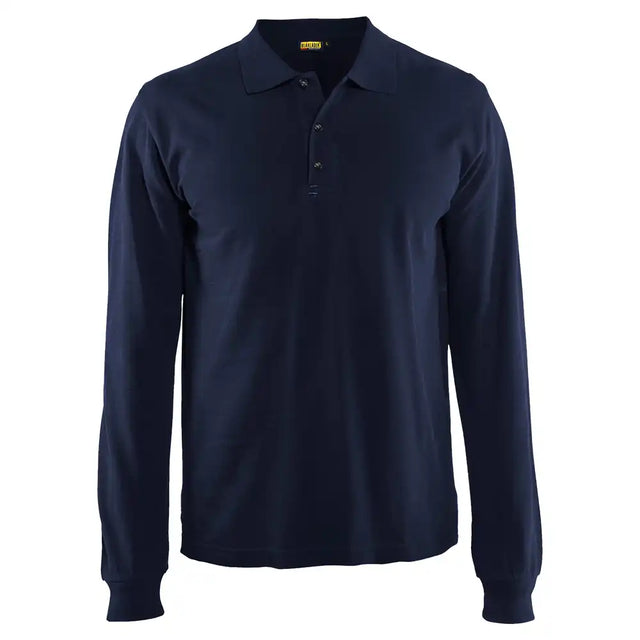Blåkläder 3388 Langarm Polo-Shirt – marine