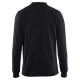 Blåkläder 3388 Langarm Polo-Shirt – schwarz
