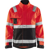 Blåkläder 4064 Warnschutz Bundjacke – rot/schwarz