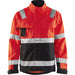 Blåkläder 4064 Warnschutz Bundjacke – rot/schwarz