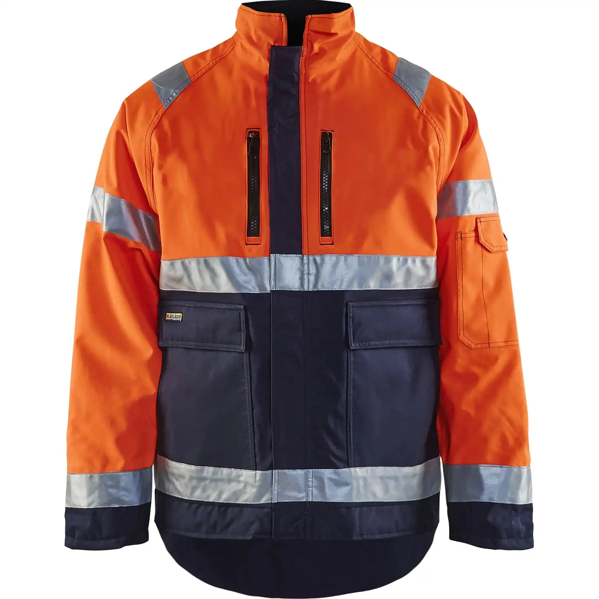 Blåkläder 4827 Warnschutz-Winterjacke – orange/marine