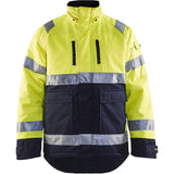 Blåkläder 4828 Warnschutz-Winterjacke – gelb/marine