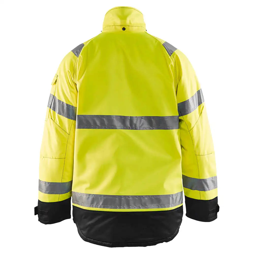 Blåkläder 4828 Warnschutz-Winterjacke – gelb/schwarz
