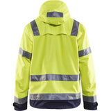 Blåkläder 4837 Warnschutz Regenjacke – gelb/marine