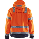 Blåkläder 4837 Warnschutz Regenjacke – orange/marine