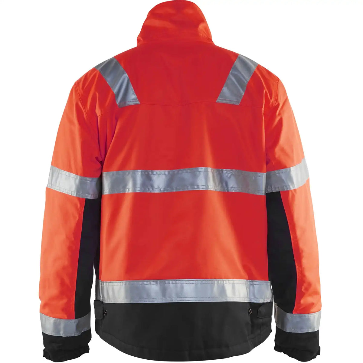 Blåkläder 4862 Warnschutz Winterjacke – rot/schwarz