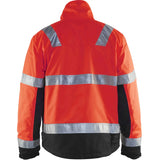 Blåkläder 4862 Warnschutz Winterjacke – rot/schwarz