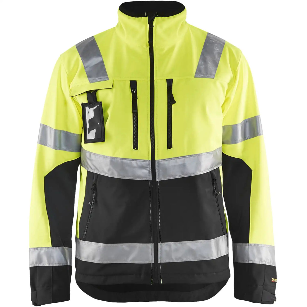 Blåkläder 4900 Warnschutz Softshelljacke – gelb/schwarz