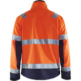 Blåkläder 4900 Warnschutz Softshelljacke – orange/marine