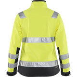 Blåkläder Damen 4902 Warnschutz Softshelljacke – gelb/schwarz