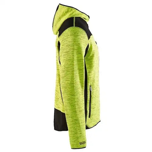 Blåkläder 4930 mit Softshell Strickjacke – gelb/schwarz