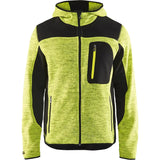 Blåkläder 4930 mit Softshell Strickjacke – gelb/schwarz