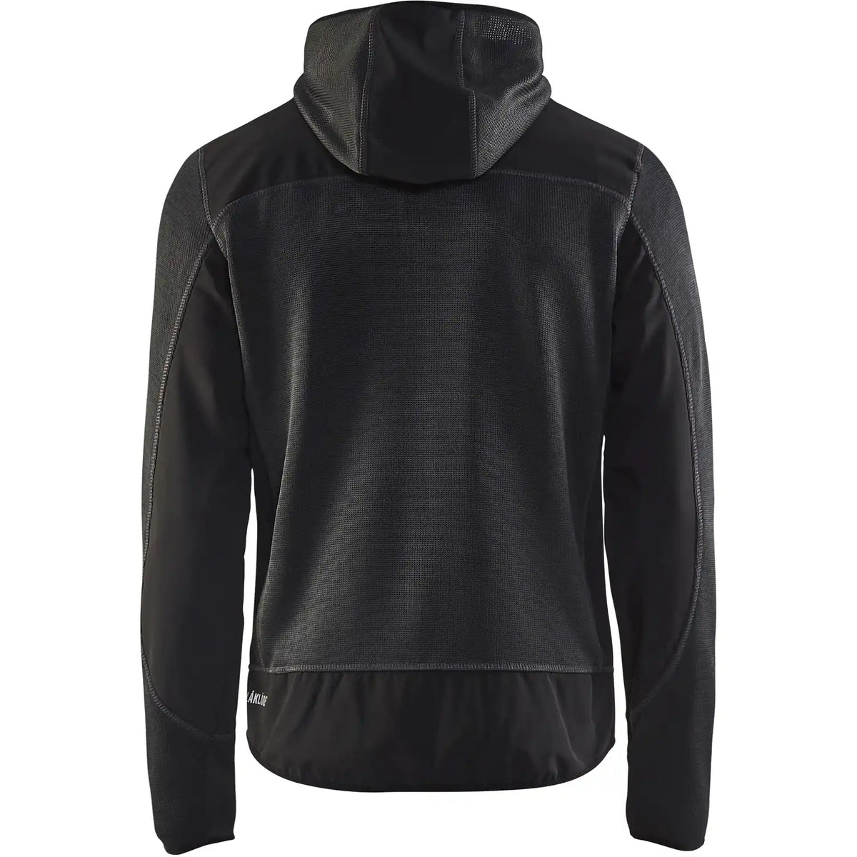 Blåkläder 4930 mit Softshell Strickjacke – dunkelgrau/schwarz
