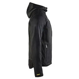 Blåkläder 4930 mit Softshell Strickjacke – dunkelgrau/schwarz