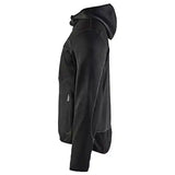 Blåkläder 4930 mit Softshell Strickjacke – dunkelgrau/schwarz