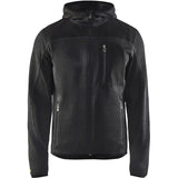 Blåkläder 4930 mit Softshell Strickjacke – dunkelgrau/schwarz