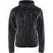 Blåkläder 4930 mit Softshell Strickjacke – dunkelgrau/schwarz