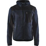 Blåkläder 4930 mit Softshell Strickjacke – dunkelmarine/schwarz